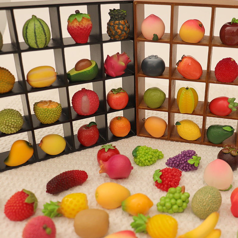 B- Matching Game- Resin Fruits Blind Bags for DIY- TikTok Live Playing