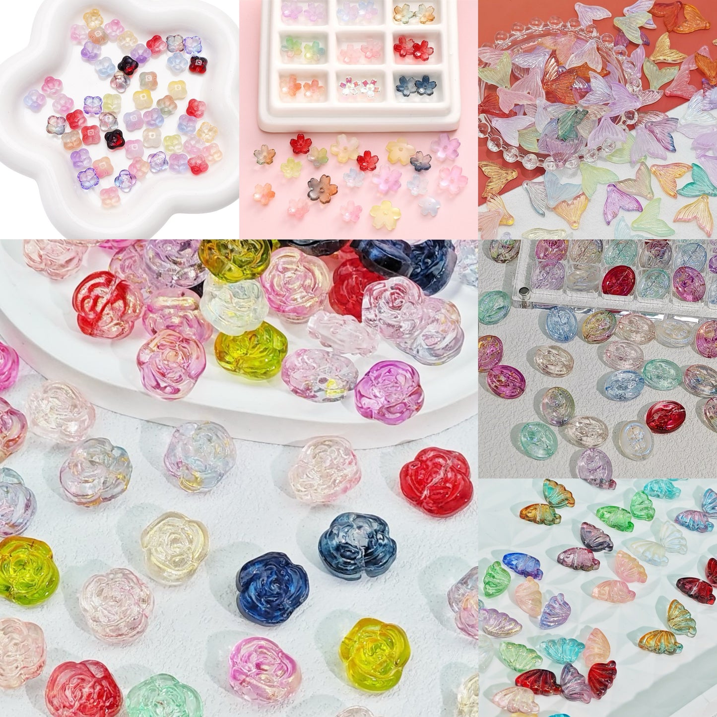 A1- Glass Beads Lucky Bags For DIY - TikTok Live Opening