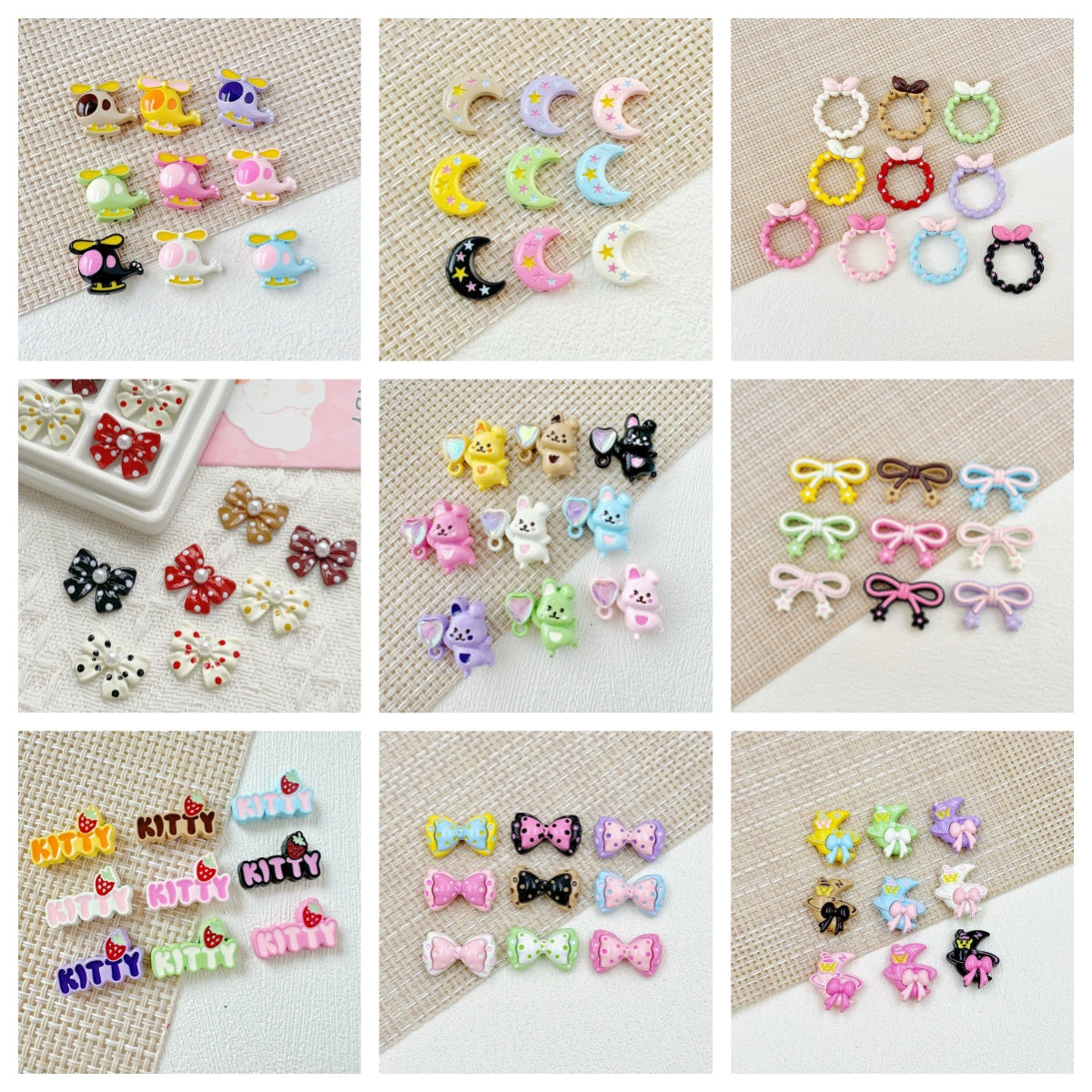 A4- Metal Rainbow Beads Lucky Bags for DIY - TikTok Live Opening
