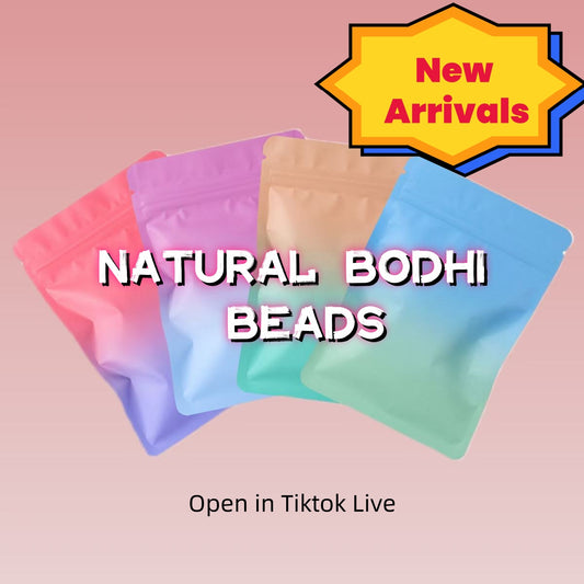 A5- Natural Bodhi Beads Lucky Bags for DIY - TikTok Live Opening