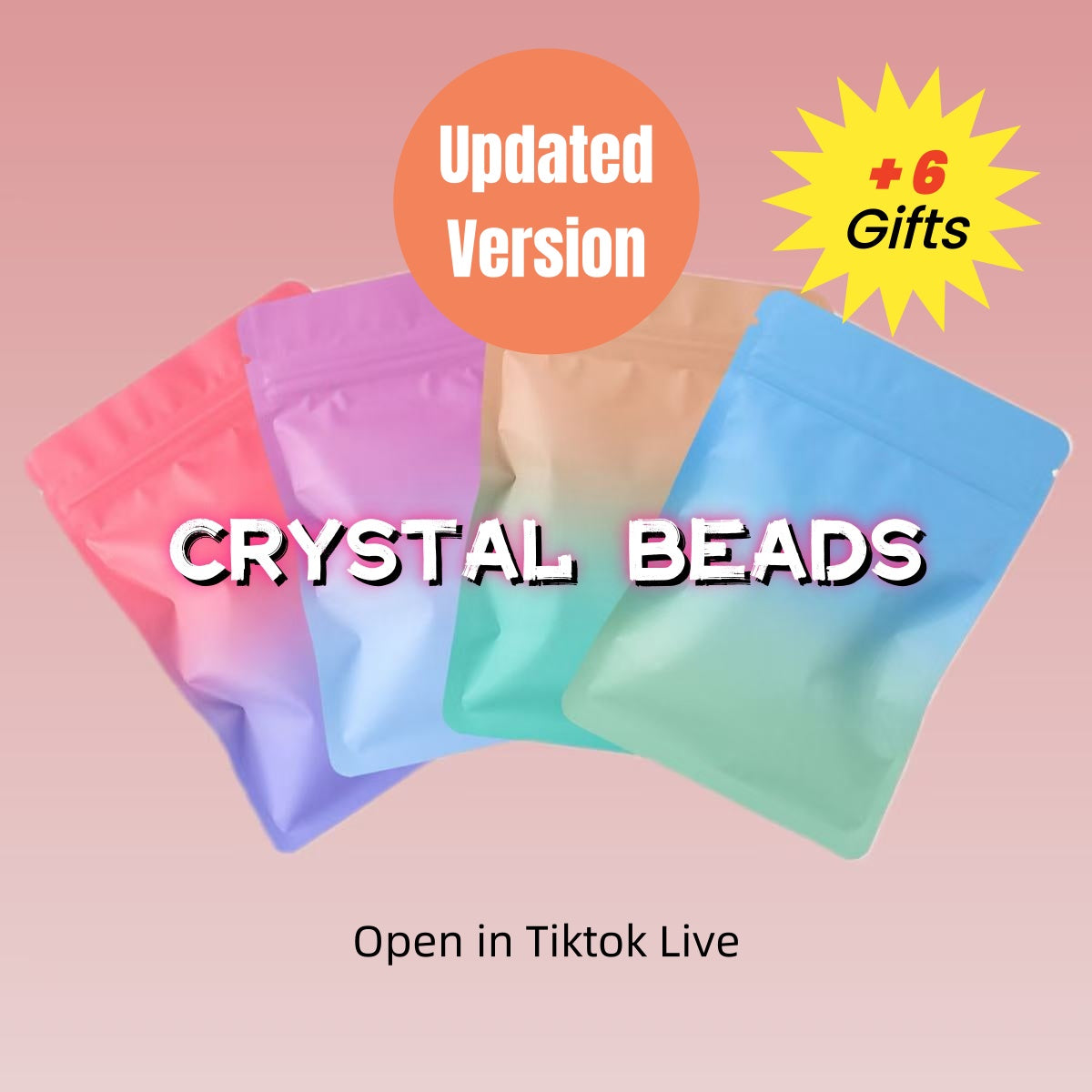 A2- Crystal Beads Lucky Bags For DIY - TikTok Live Opening