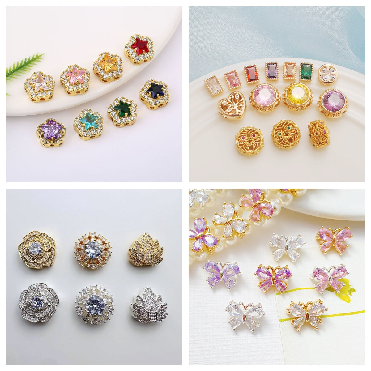 A6- Multi Holes Charms Lucky Bags For DIY - TikTok Live Opening