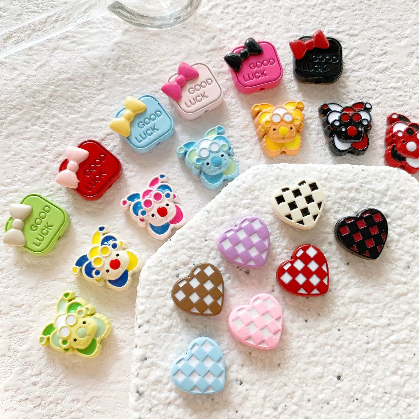 A4- Metal Rainbow Beads Lucky Bags for DIY - TikTok Live Opening