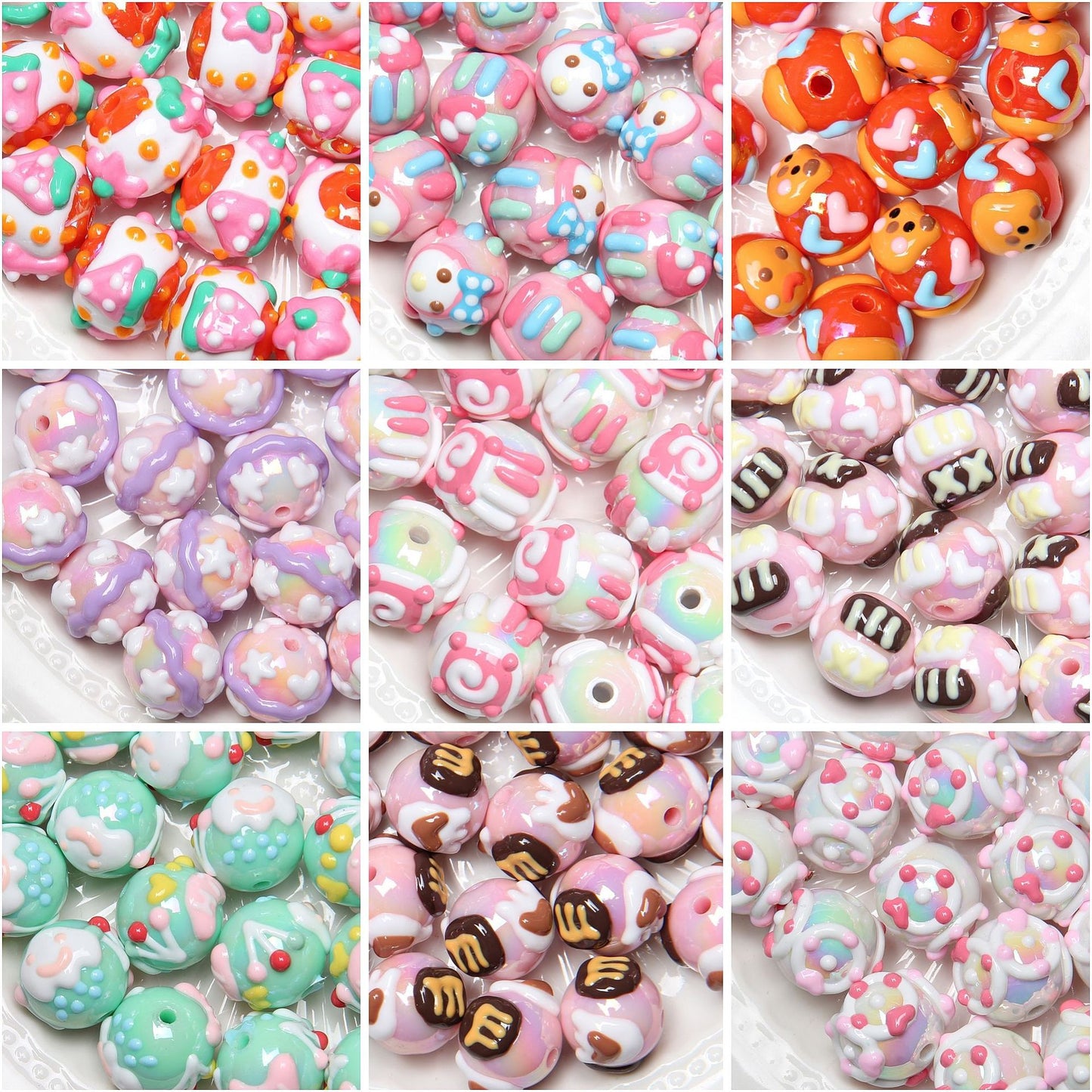 A3- Acrylic Beads Lucky Bags for DIY - TikTok Live Opening