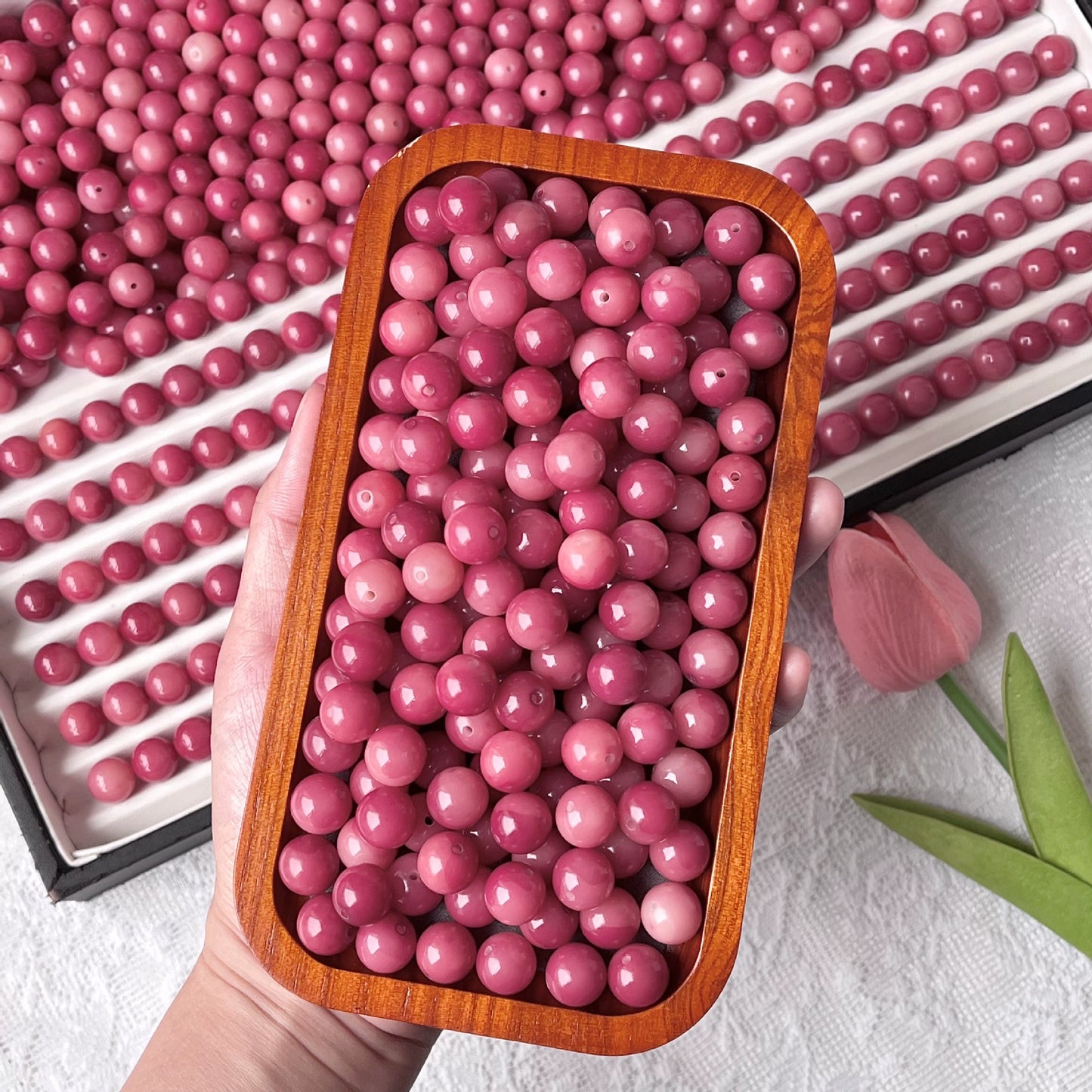 A5- Natural Bodhi Beads Lucky Bags for DIY - TikTok Live Opening